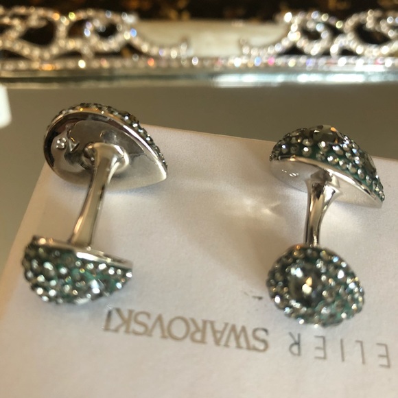 NIB! Authentic Atelier Swarovski Moselle Cufflinks - Picture 5 of 7